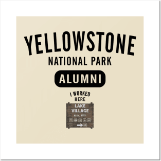 Lake Village Yellowstone Alumni Posters and Art